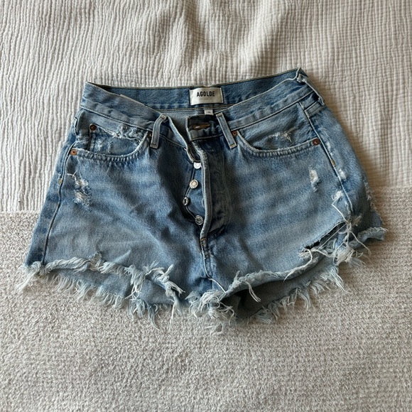 Agolde Parker vintage jean shorts size 26 - Picture 1 of 3